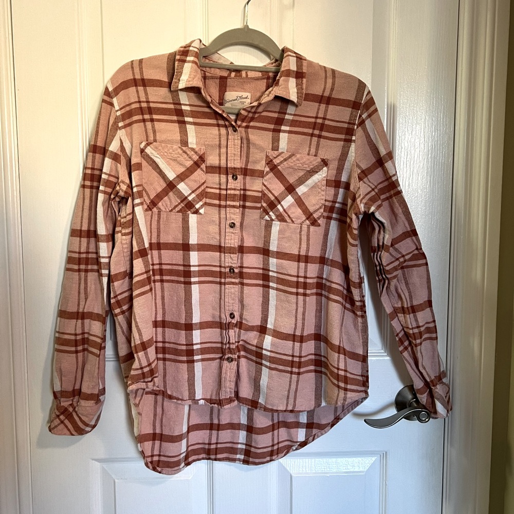 Plaid Button Up